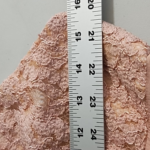 Elegant Pink Lace Halter Dress - Picture 7 of 14